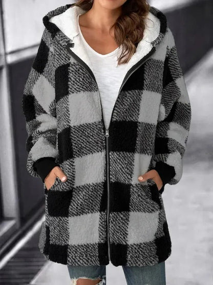 Jolie Women's Oversized Coat - styled view