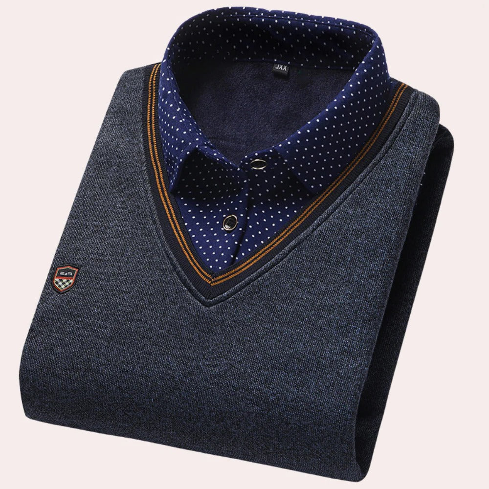 Finnian Men's Sweater - full-length view