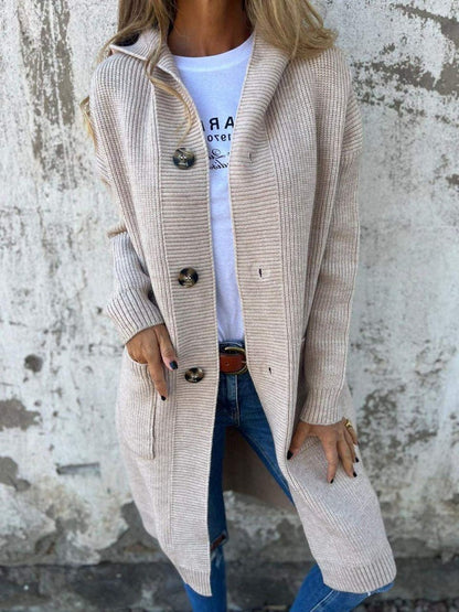 Ines Women's Cardigan - full-length view
