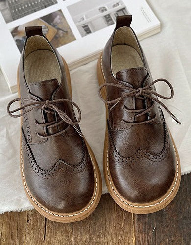 Maren Women's Oxfords - fabric and finish detail