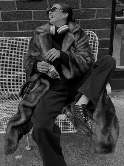 Maren Women's Trench Coat - full-length view