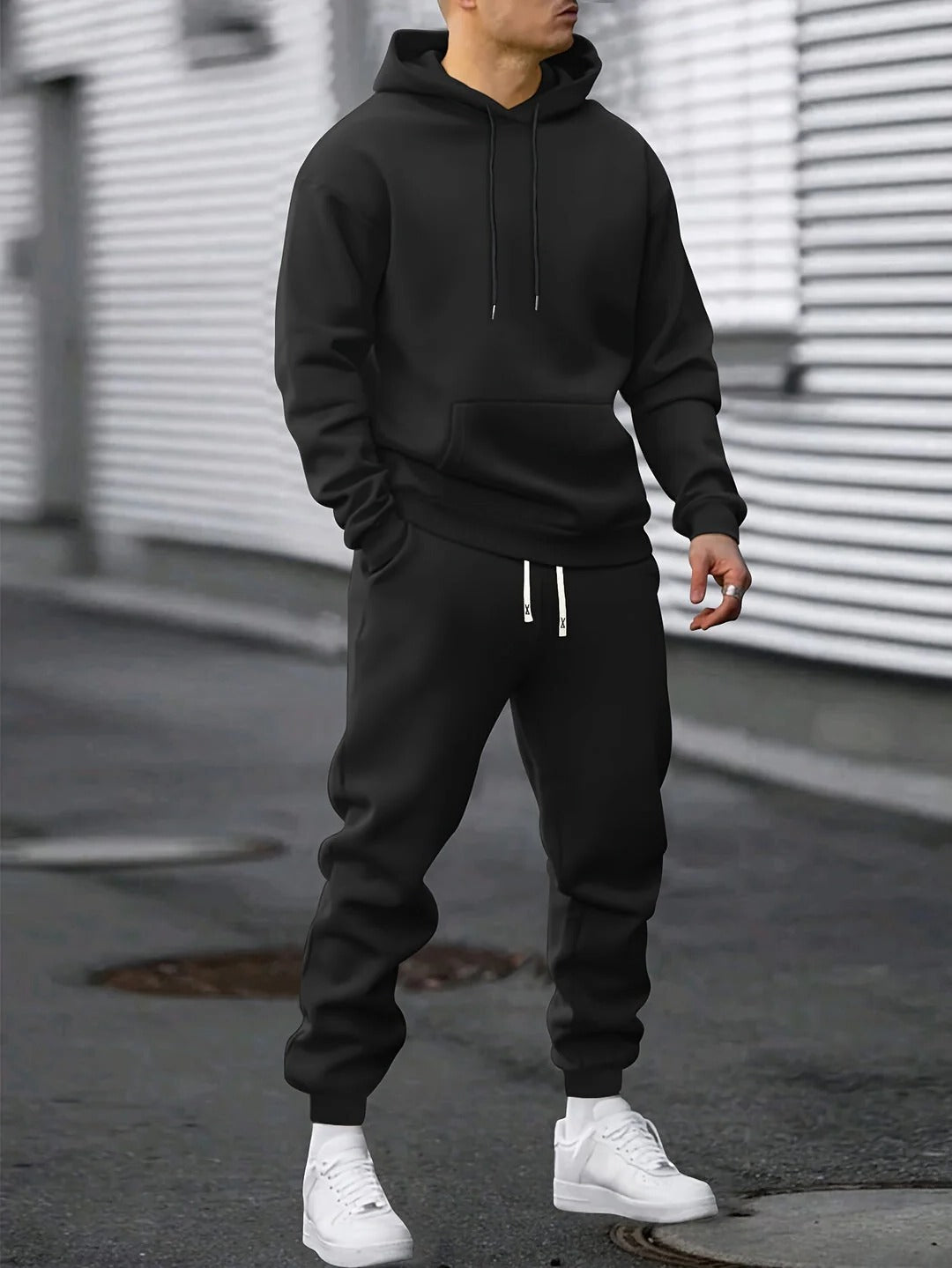 Desmond Men's Hoodie - styled view