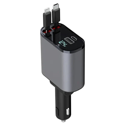 Isle Car Charger - fabric and finish detail