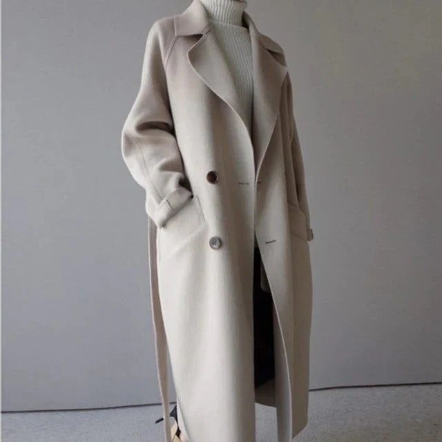 Harlow Women's Trench Coat - front view