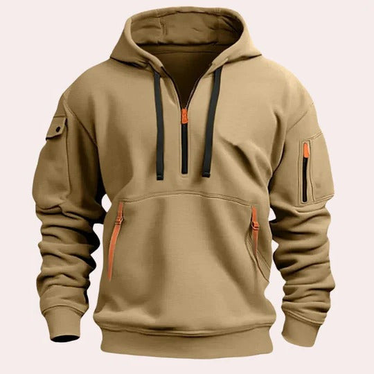 Ivor Men's Hoodie - front view