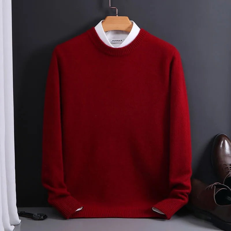 Quill Men's Sweater - close-up detail
