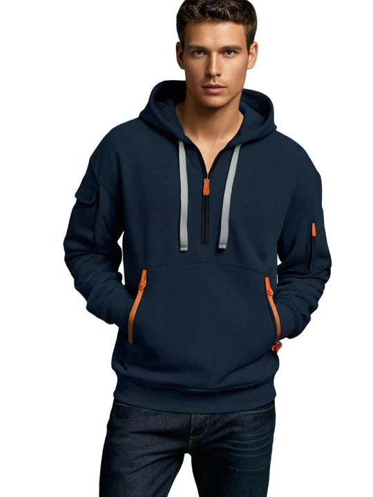 Ivor Men's Hoodie - close-up detail