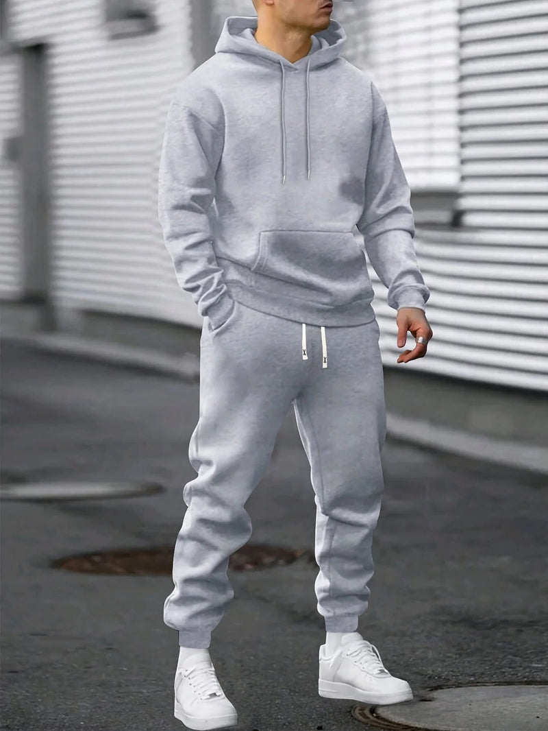 Desmond Men's Hoodie | Black, Grey