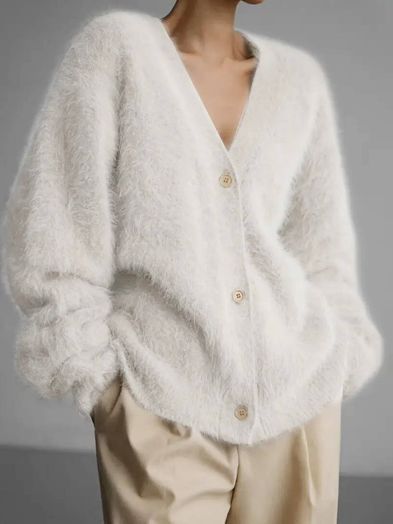 Elise Women's Cardigan - styled view