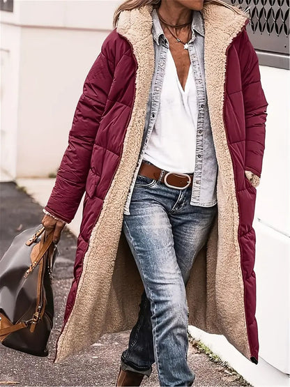 Xanthe Women's Quilted Coat - front view