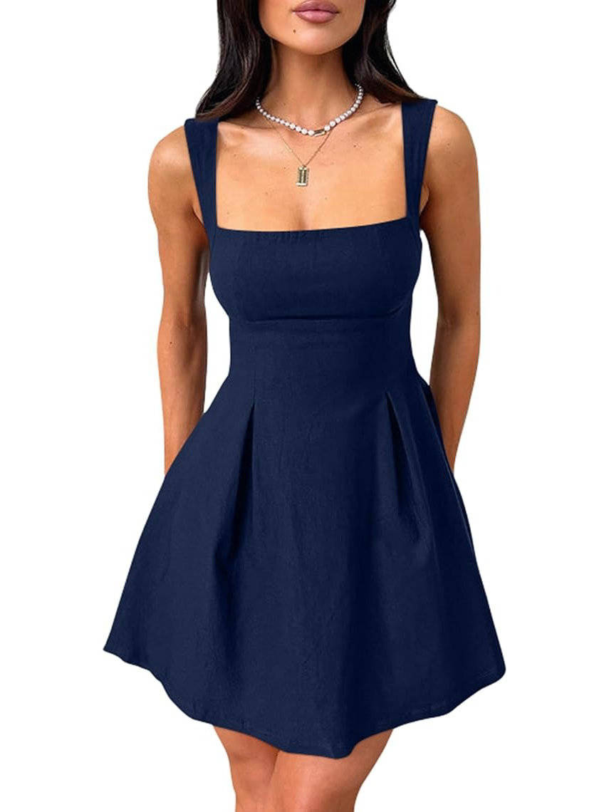Tamsin Women's Adjustable Mini Dress - close-up detail