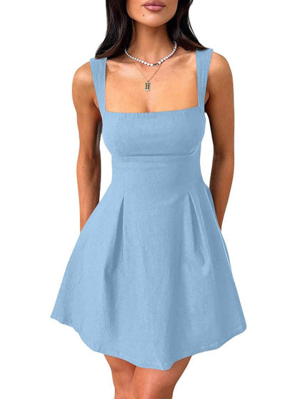 Tamsin Women's Adjustable Mini Dress - full-length view
