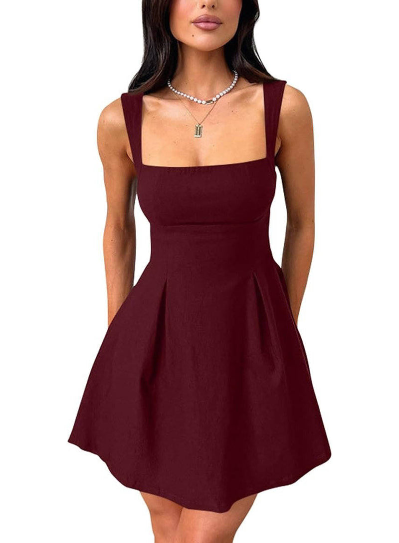Tamsin Women's Adjustable Mini Dress - back view