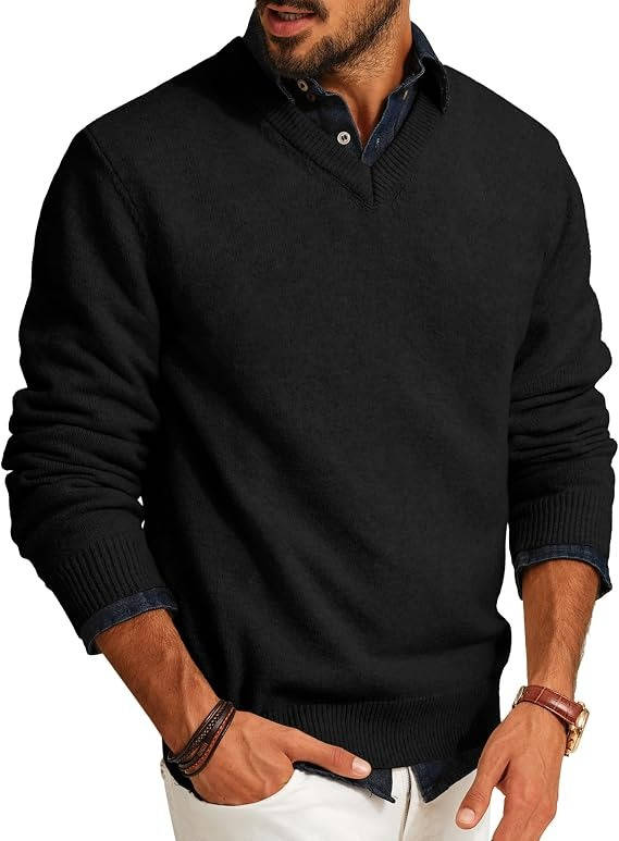 Emmett Men's Sweater - close-up detail