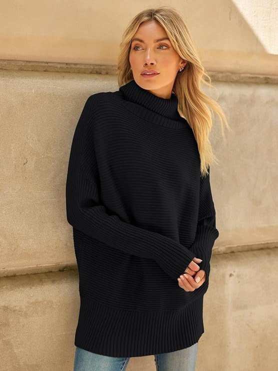 Sable Women's Oversized Sweater - styled view