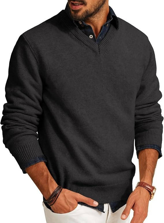 Emmett Men's Sweater - styled view