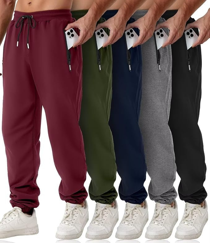 Gray Men's Joggers - full-length view