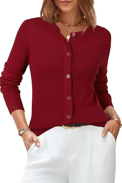 Thea Women's Cardigan - back view