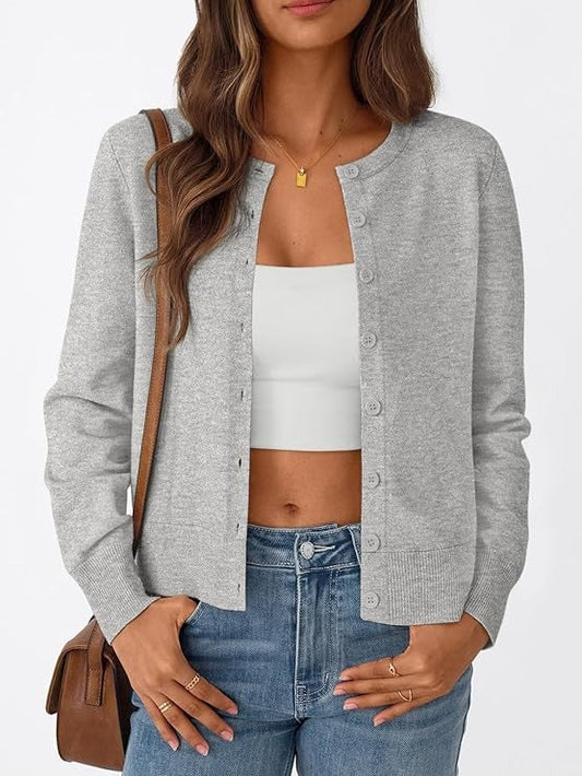 Kaia Women's Cardigan - styled view
