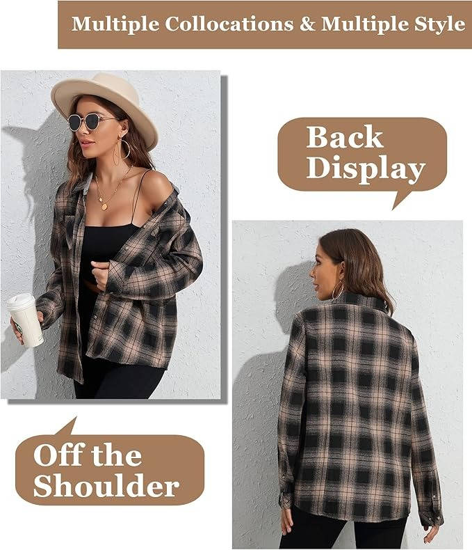 Opal Women's Oversized Blouse - close-up detail