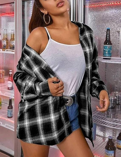 Ruby Women's Oversized Blouse - back view
