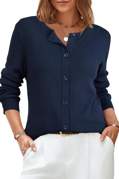 Thea Women's Cardigan - flat lay