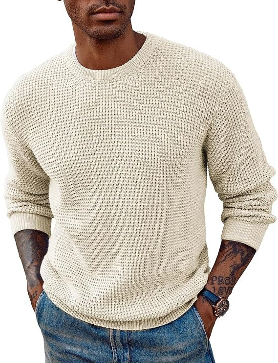 Wilder Men's Sweater - fabric and finish detail