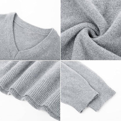 Emmett Men's Sweater - fabric and finish detail