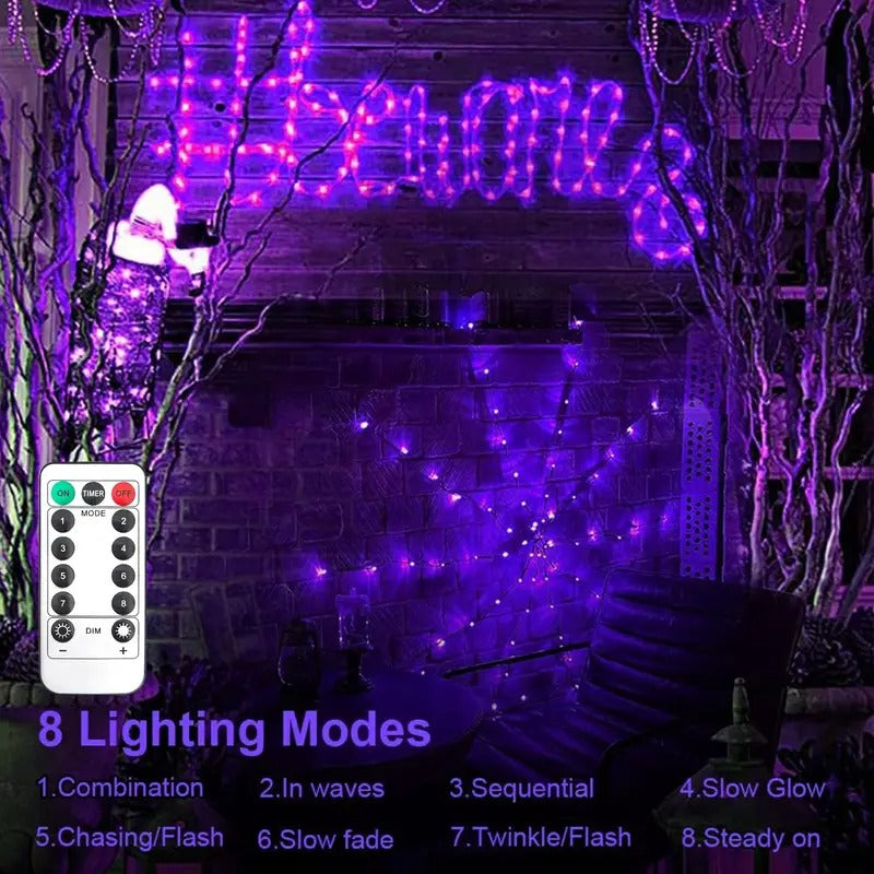 Pine Solar Lights Outdoor - styled view