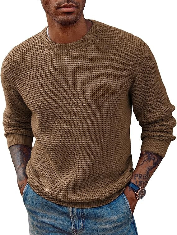 Wilder Men's Sweater - flat lay