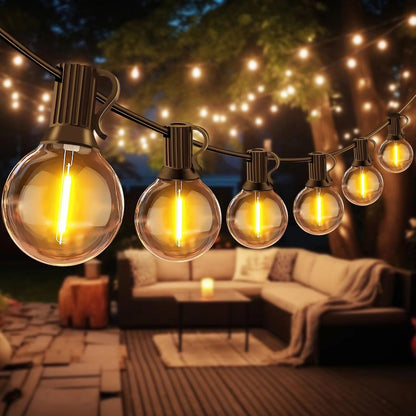 Birch LED String Lights - front view