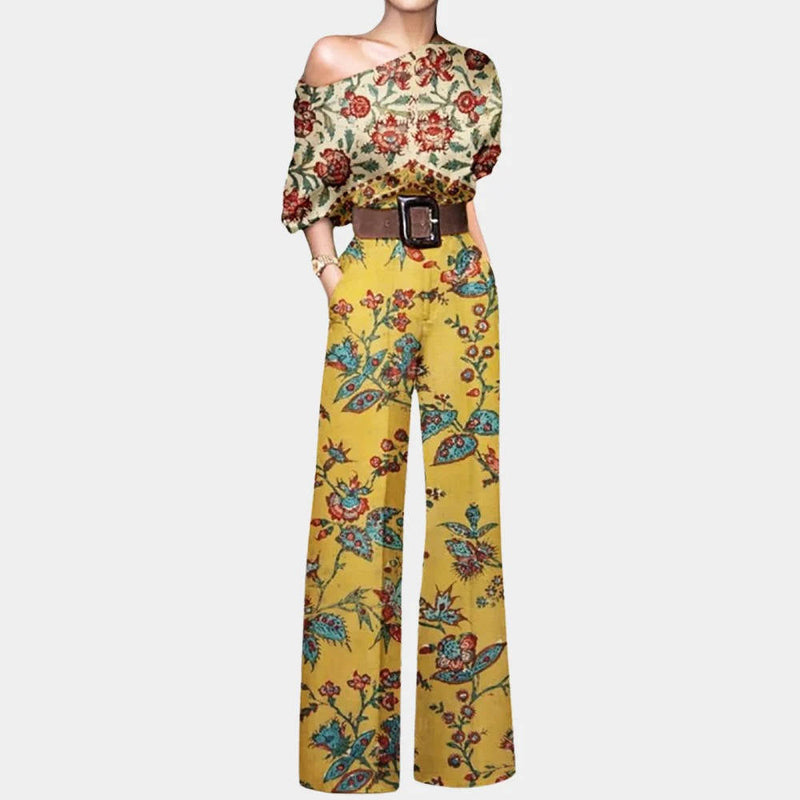 Xanthe Women's Jumpsuit | Off Shoulder