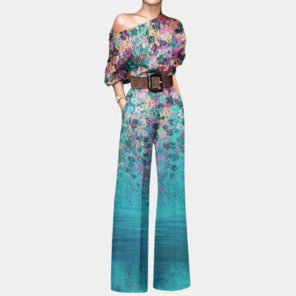 Xanthe Women's Jumpsuit - fabric and finish detail