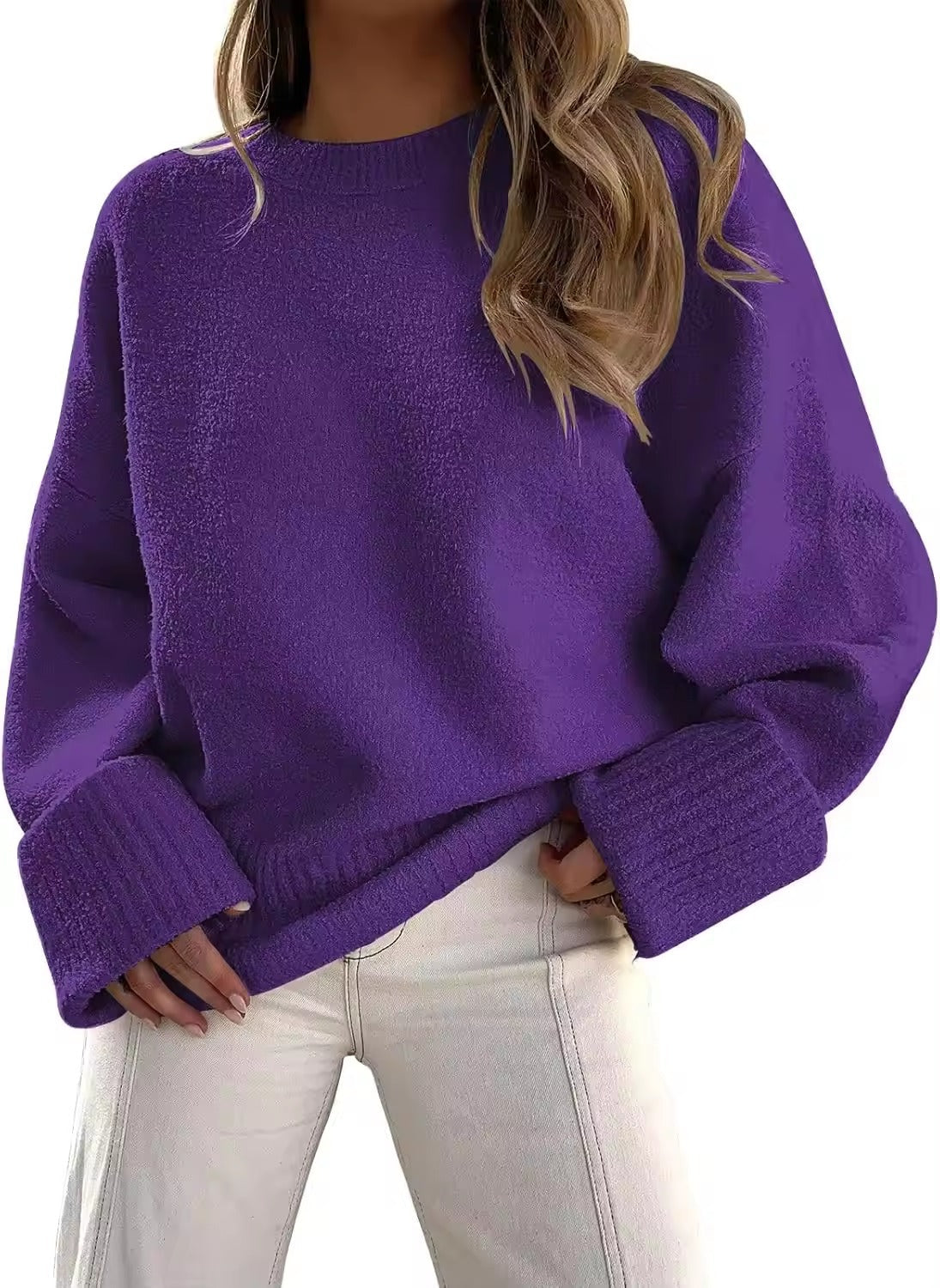 Dahlia Women's Oversized Sweater - front view