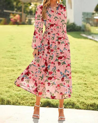 Tilda Women's Floral Maxi Dress - front view
