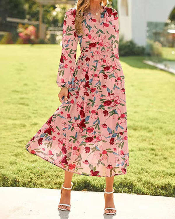 Tilda Women's Floral Maxi Dress - front view