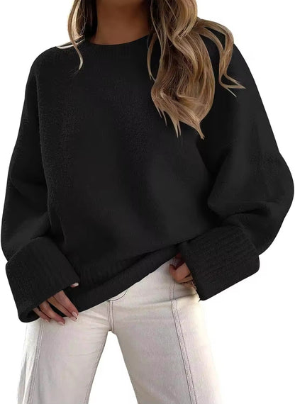 Dahlia Women's Oversized Sweater - full-length view
