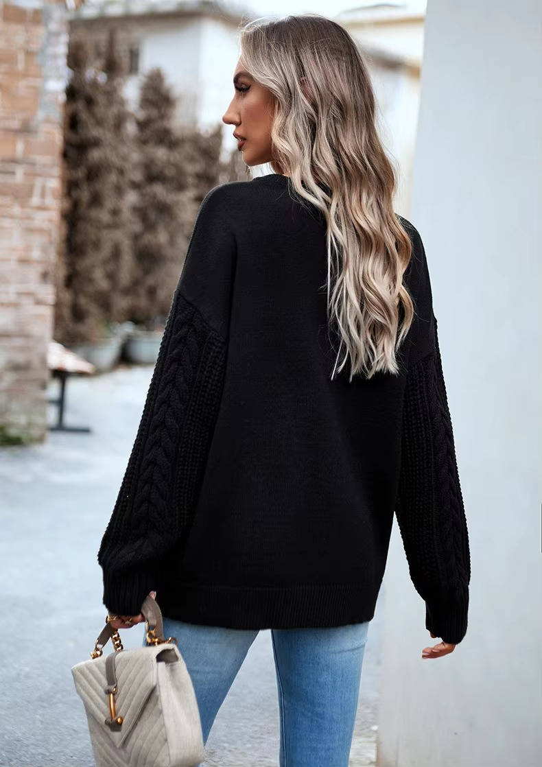 Opal Women's Oversized Sweater - styled view