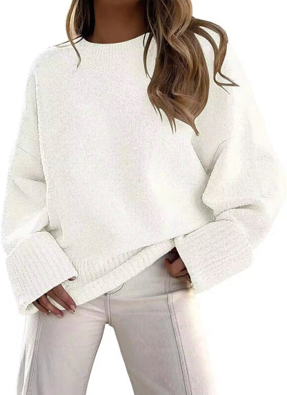 Dahlia Women's Oversized Sweater - back view