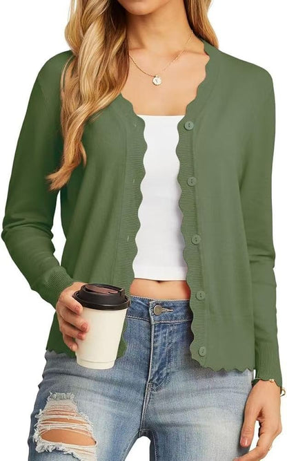 Bijou Women's Cardigan - flat lay