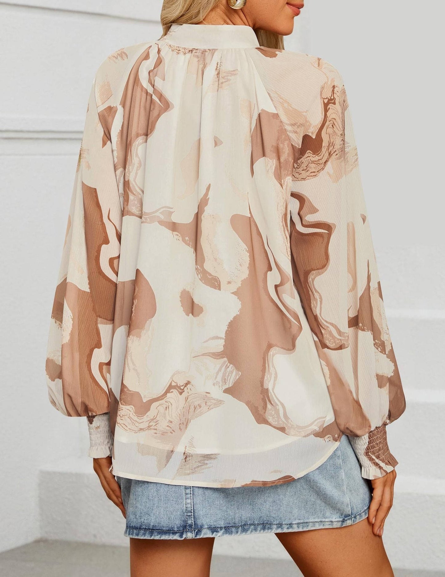 Freya Women's Oversized Shirt - back view