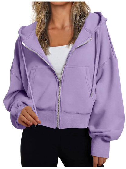 Iris Women's Hoodie - fabric and finish detail