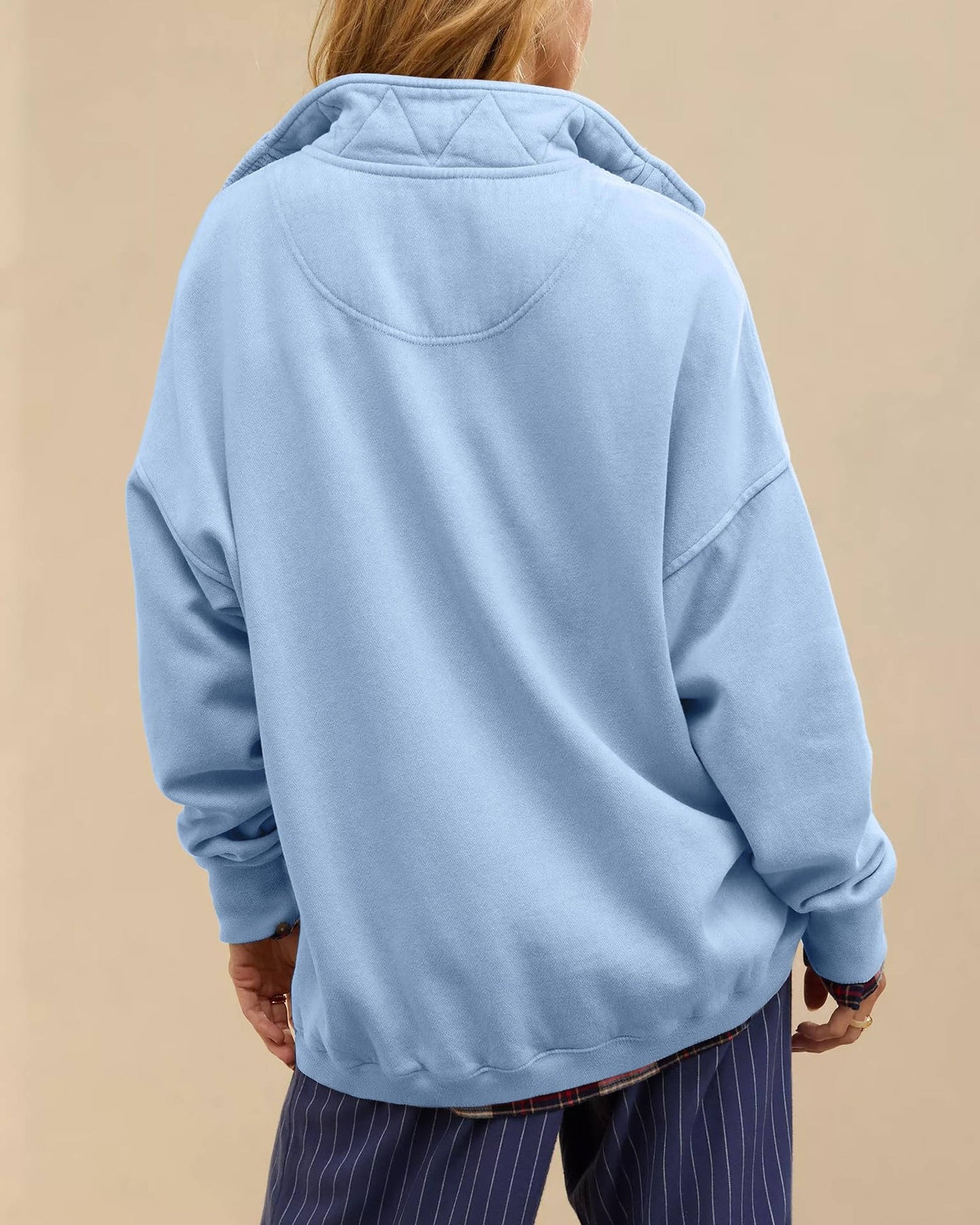 Lena Women's Oversized Sweatshirt - styled view