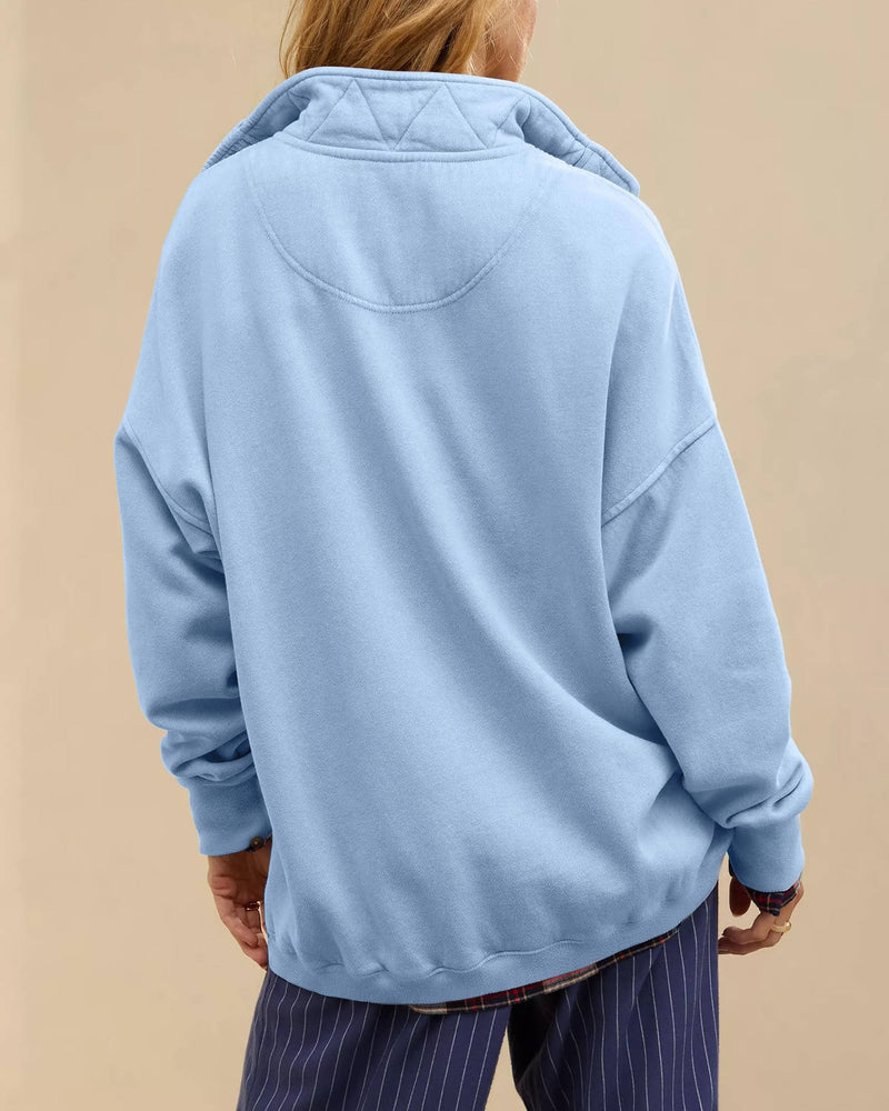 Lena Women's Oversized Sweatshirt - styled view