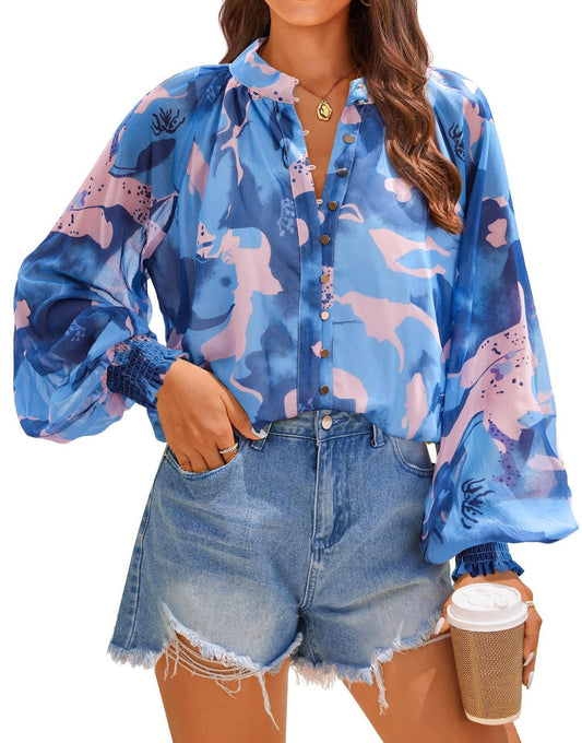 Freya Women's Oversized Shirt - front view
