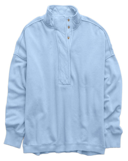 Lena Women's Oversized Sweatshirt - fabric and finish detail