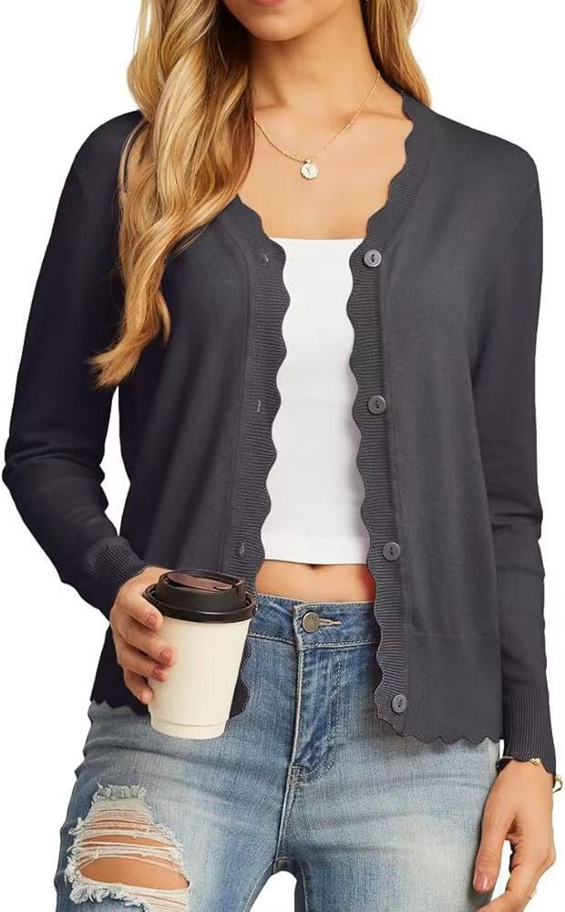 Bijou Women's Cardigan - back view