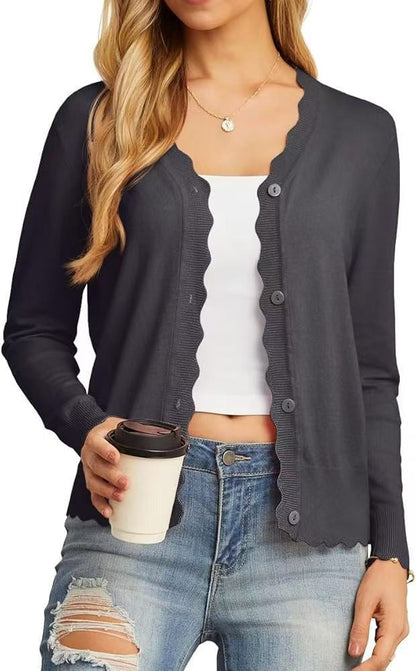 Bijou Women's Cardigan - back view