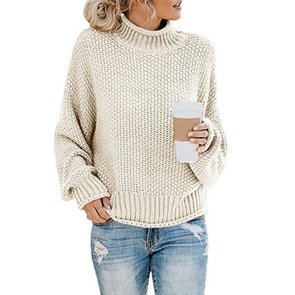 Lumi Women's Oversized Sweater - styled view