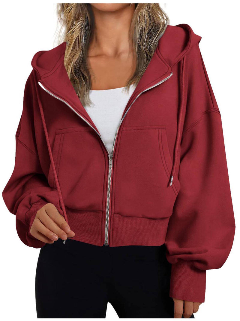Iris Women's Hoodie - flat lay